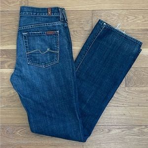 7 For all Mankind Boy Cut Denim Jeans sz 29